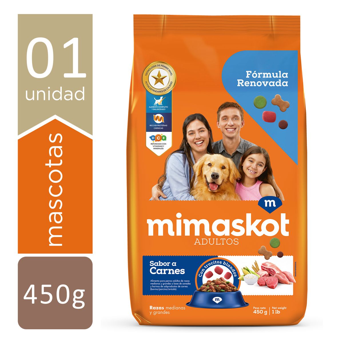 MIMASKOT - MIMASKOT CARNECEREALVEG 450 GR