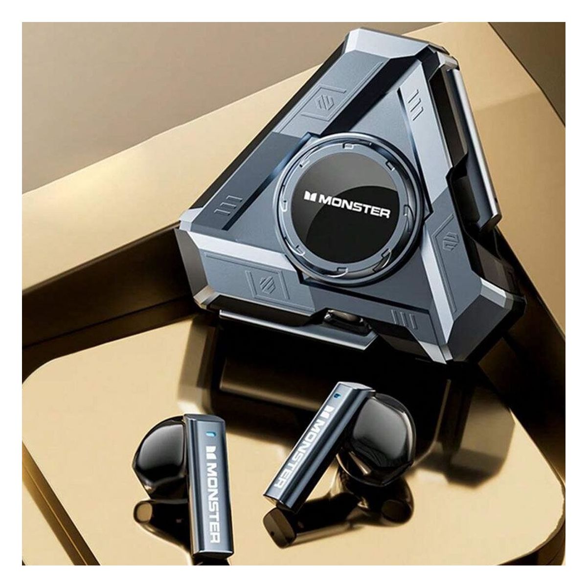 MONSTER - Audífonos Bluetooth Gamer Monster XKT22 Tarnish