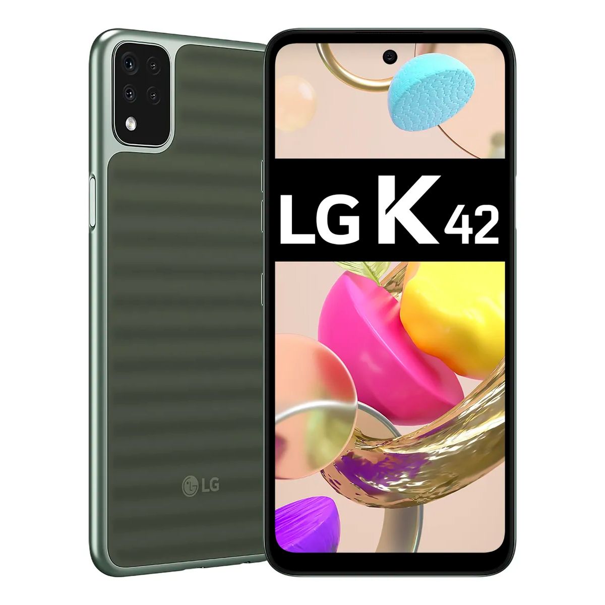 LG - Celular LG K42 64GB - 3GB RAM Color Verde