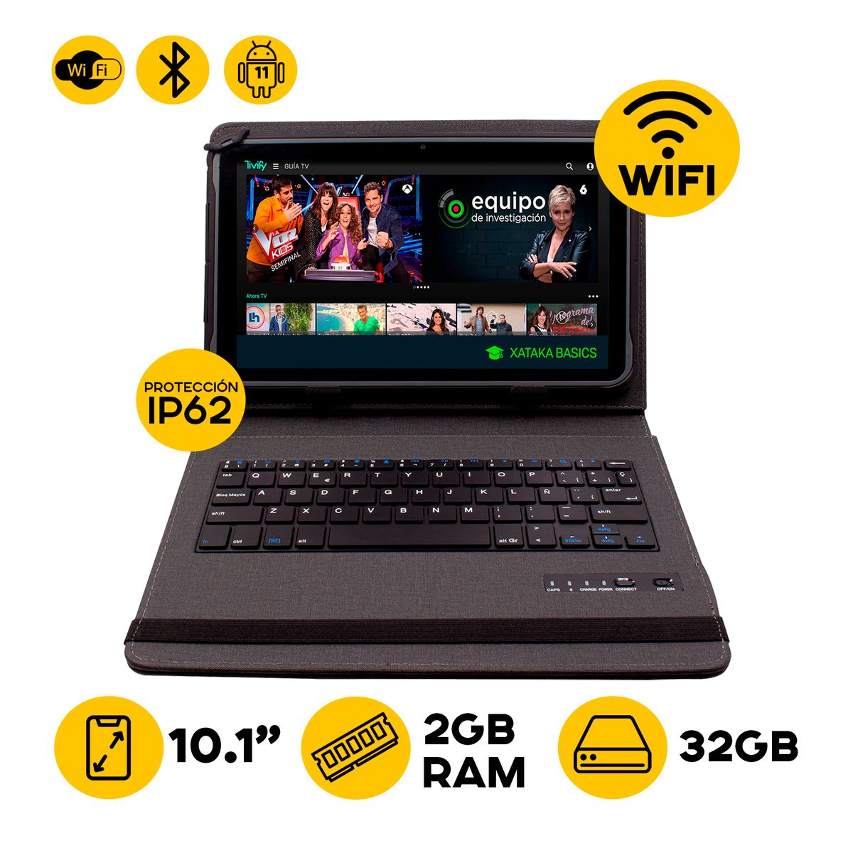 ADVANCE - TABLET ADVANCE SP 5737 10.1 1920X1200  32GB 2GB RAM ANDROID