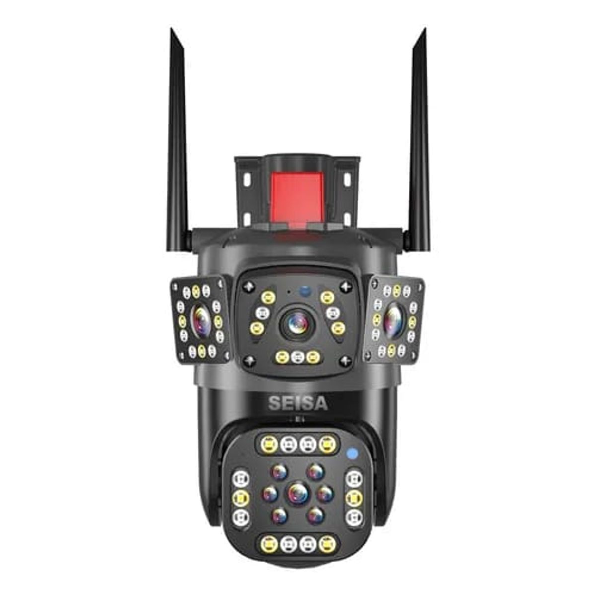 OEM - Cámara de Vigilancia IP WiFi 4 Lentes con Sensor de Movimiento