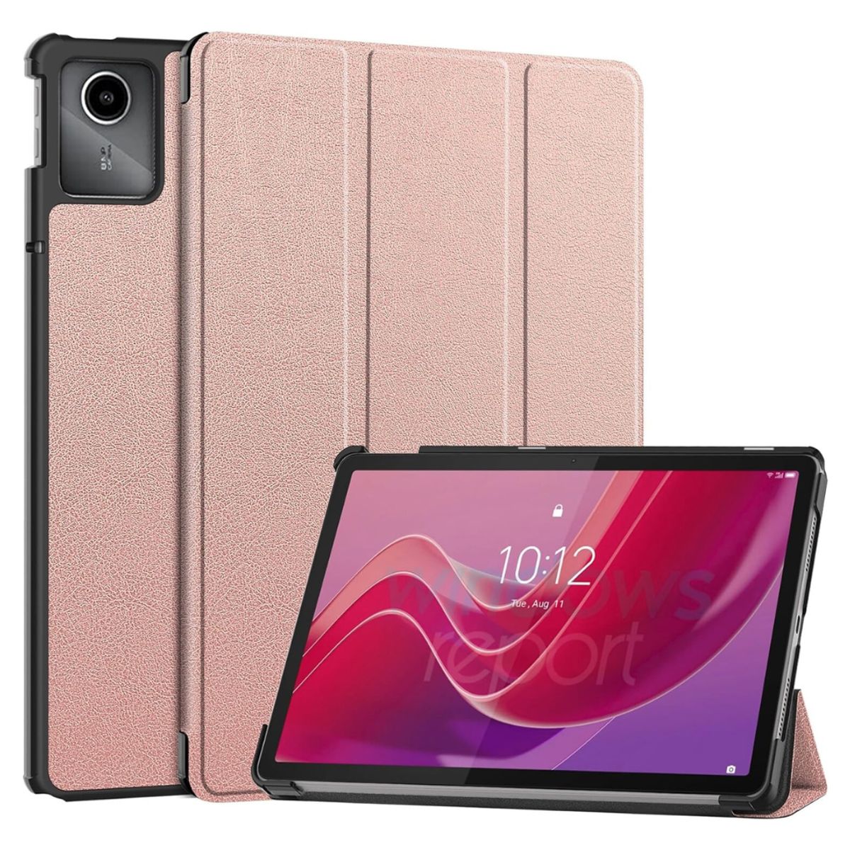 GENERICO - Funda Protector imantado para Lenovo M11 - ORO ROSA