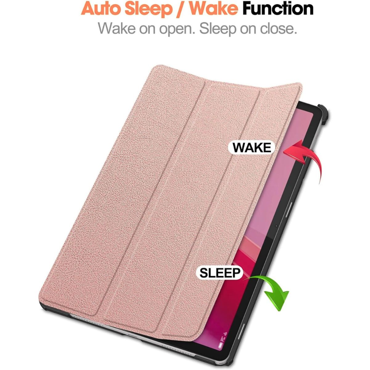 GENERICO - Funda Protector imantado para Lenovo M11 - ORO ROSA