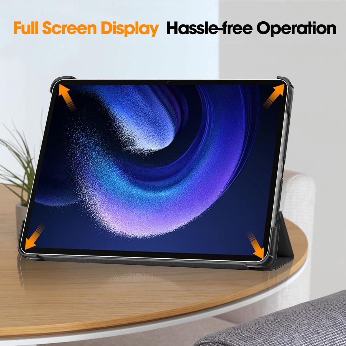 GENERICO - Funda Protector imantado para Xiaomi PAD 6 11"  - NEGRO