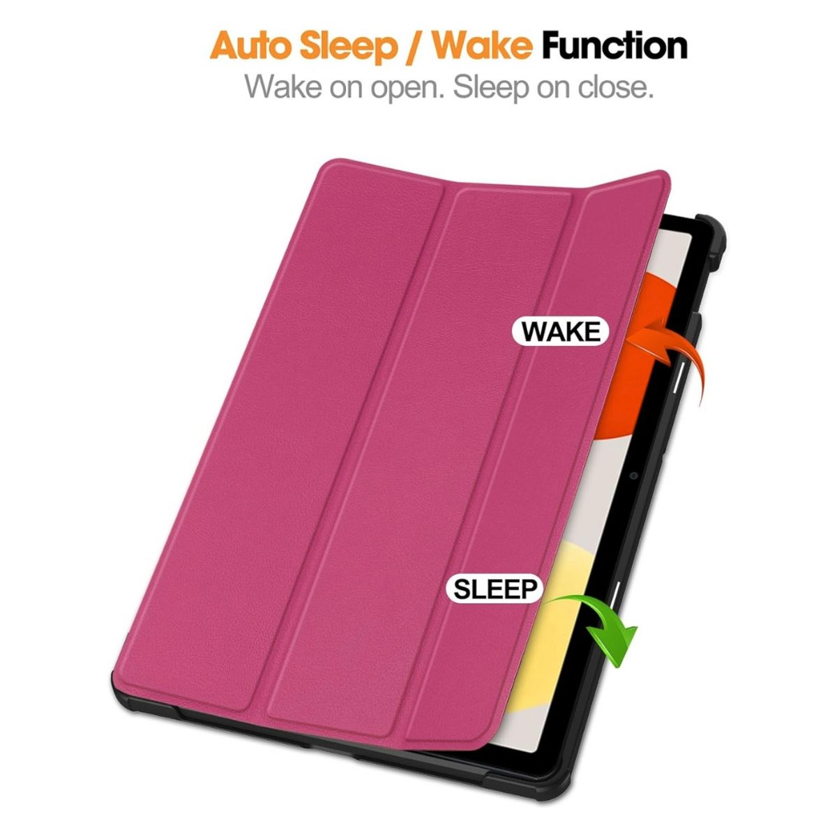 GENERICO - Funda Protector imantado para Redmi PAD SE 11"  - FUCSIA