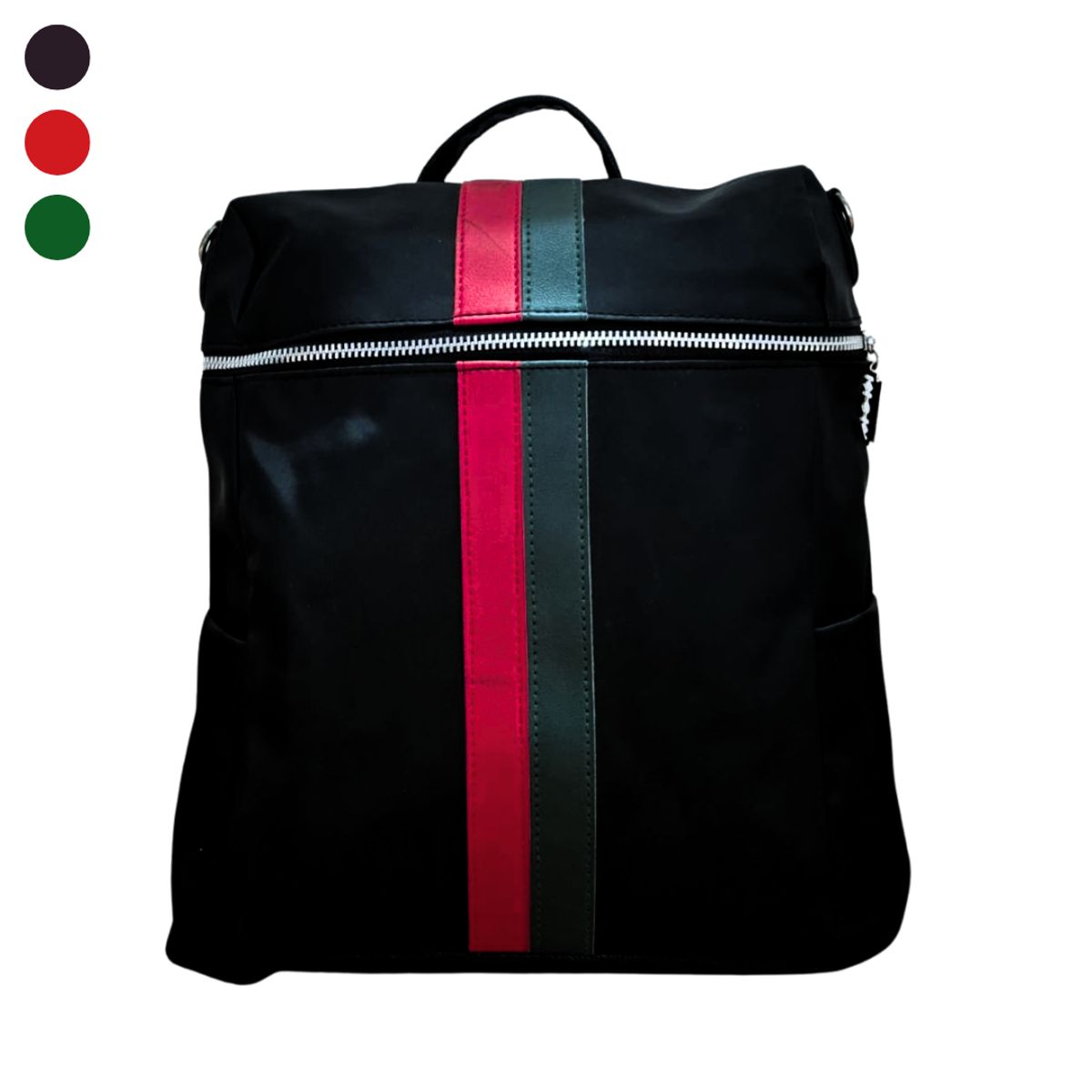 INSPIRA MARKET - Mochila Aesthetic Antirobo Mujer Rayas Bicolor