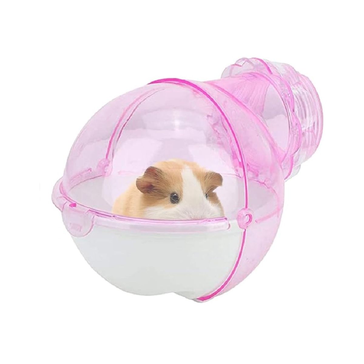 GENERICO - Baño extraíble para jaula de hamsters rosado