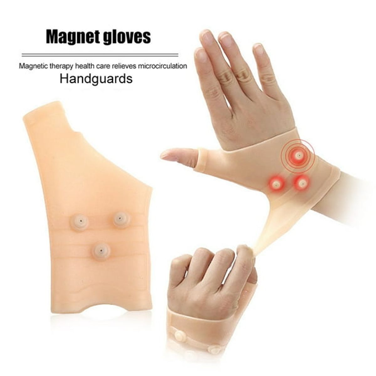 OEM - Protector de Muñeca con Imanes Terapéutico Magnético