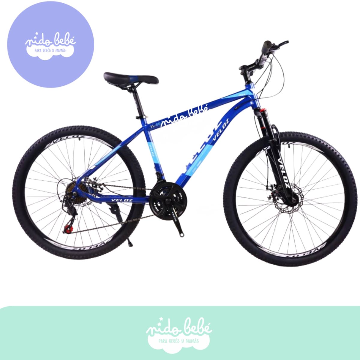 GENERICO - Bicicleta infantill aro 24 Veloz