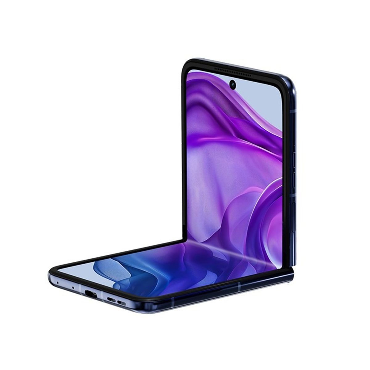 MOTOROLA - Motorola Razr 50 ULTRA + MOTO BUDS PLUS 512GB 12GB Azul Medianoche