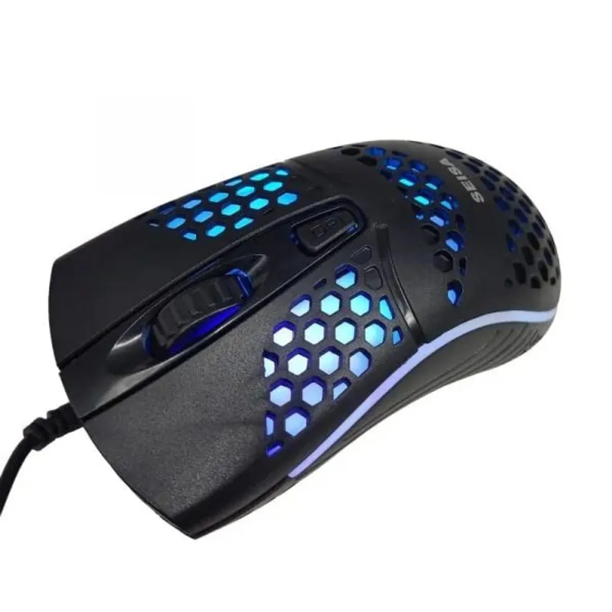 SEISA - Mouse Seisa DN-N702 Rgb - Comodidad y Estilo para Tu Oficina