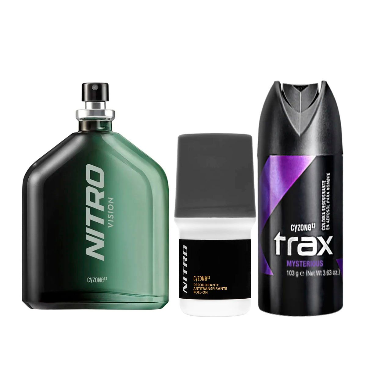 CYZONE - Nitro VIsion Perfume de Hombre con Deo y Trax