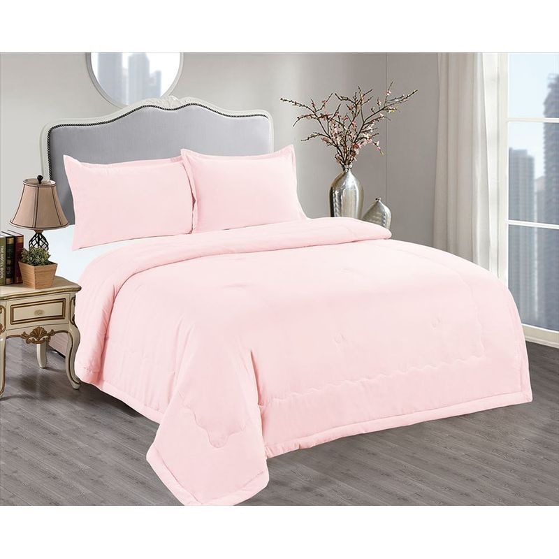 CASATEX - Set Cubrecama + Fundas de Almohada 2 plazas 100% Algodón