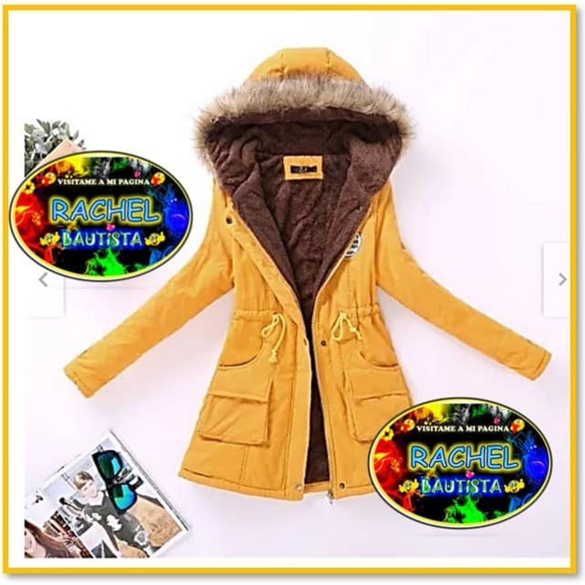 ARMY COLLECTION - Casaca Abrigo para Mujer Moda Coreana Parka