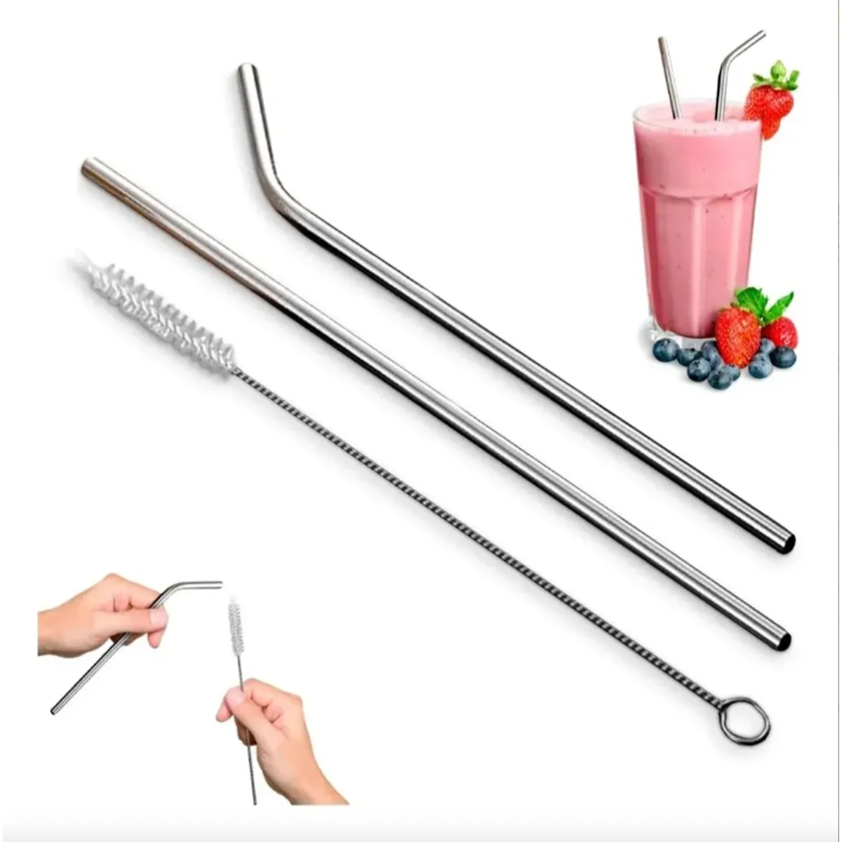 GENERICO - Set de sorbete+cepillo