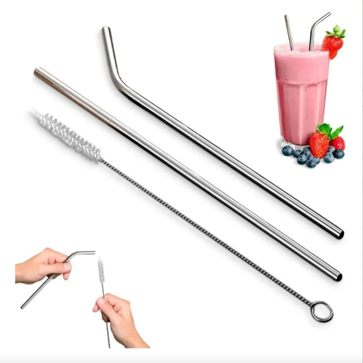 GENERICO - Set de sorbete+cepillo