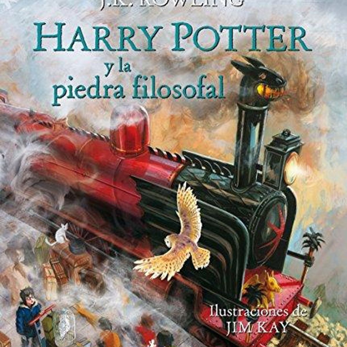 PENGUIN RANDOM HOUSE - Libro Harry Potter y la piedra filosofal - JK Rowling