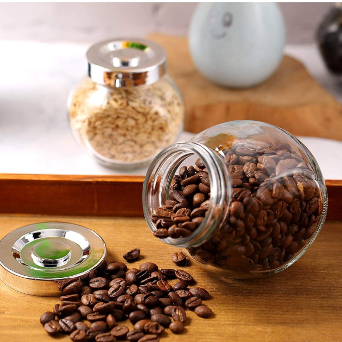 GENERICO - Frascos de vidrio con tapa