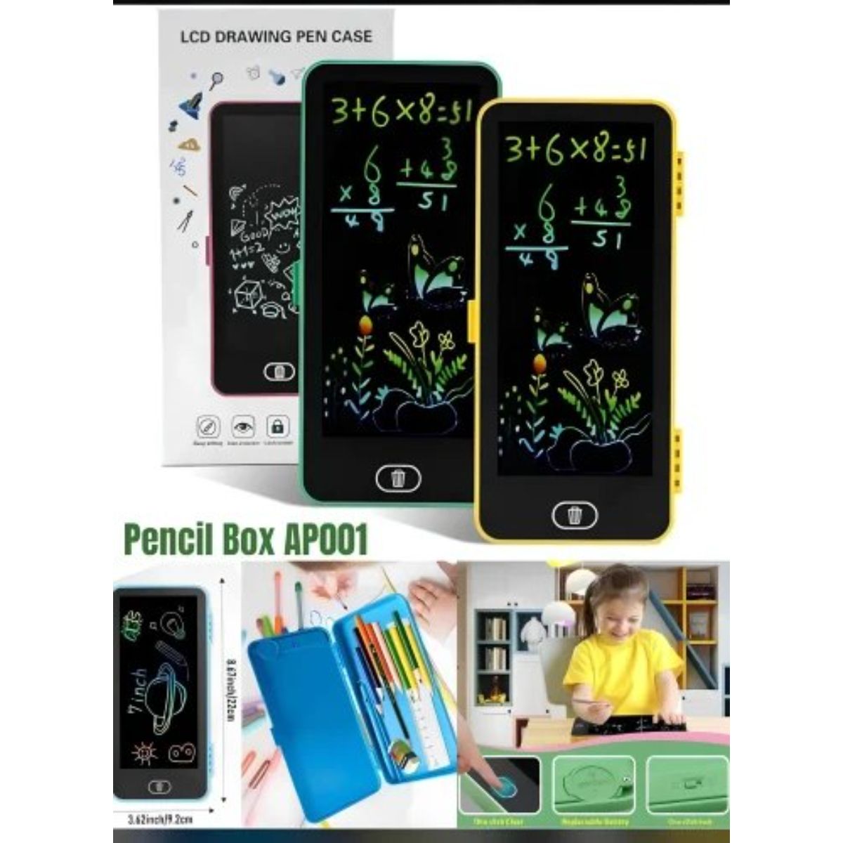 GENERICO - Cartuchera LCD Multifuncional