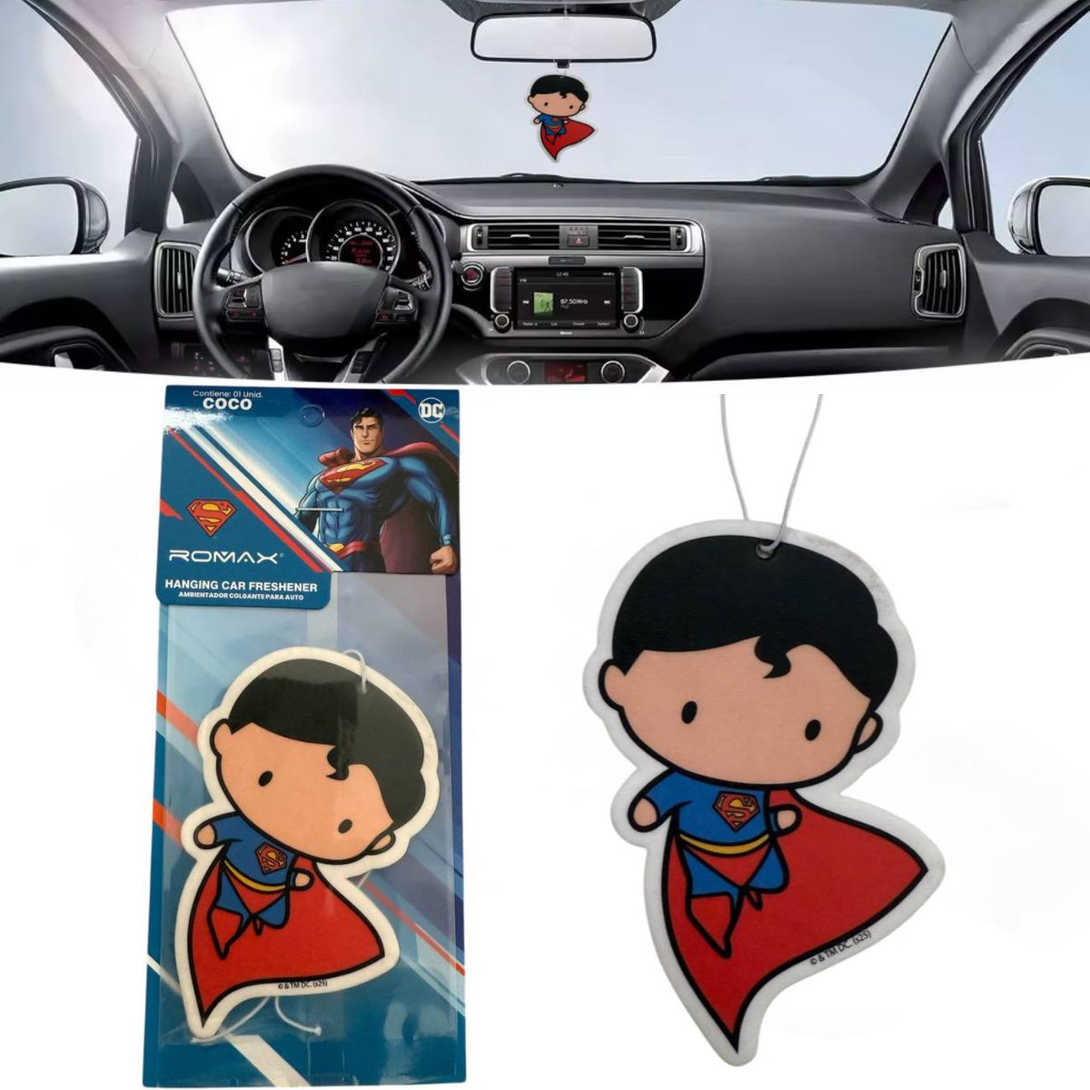 ROMAX - Aromatizante de Auto Colgante Persojanes