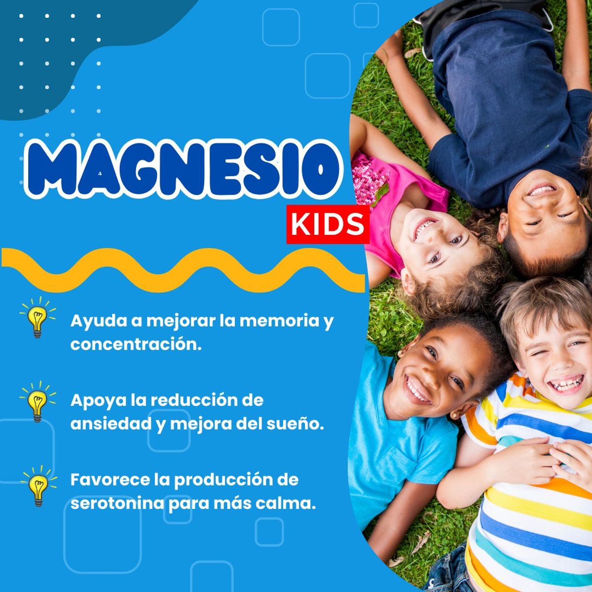 DINOA - Magnesio KIDS Pote de 80g Dinoa