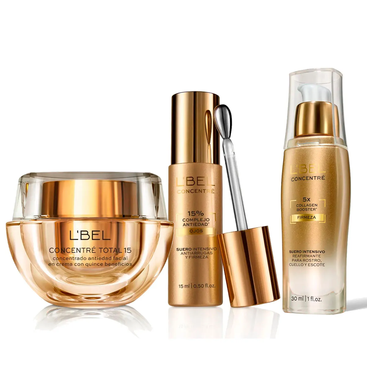 LBEL - Concentré Total 15 Rutina x3 Crema con Contorno y Sérum