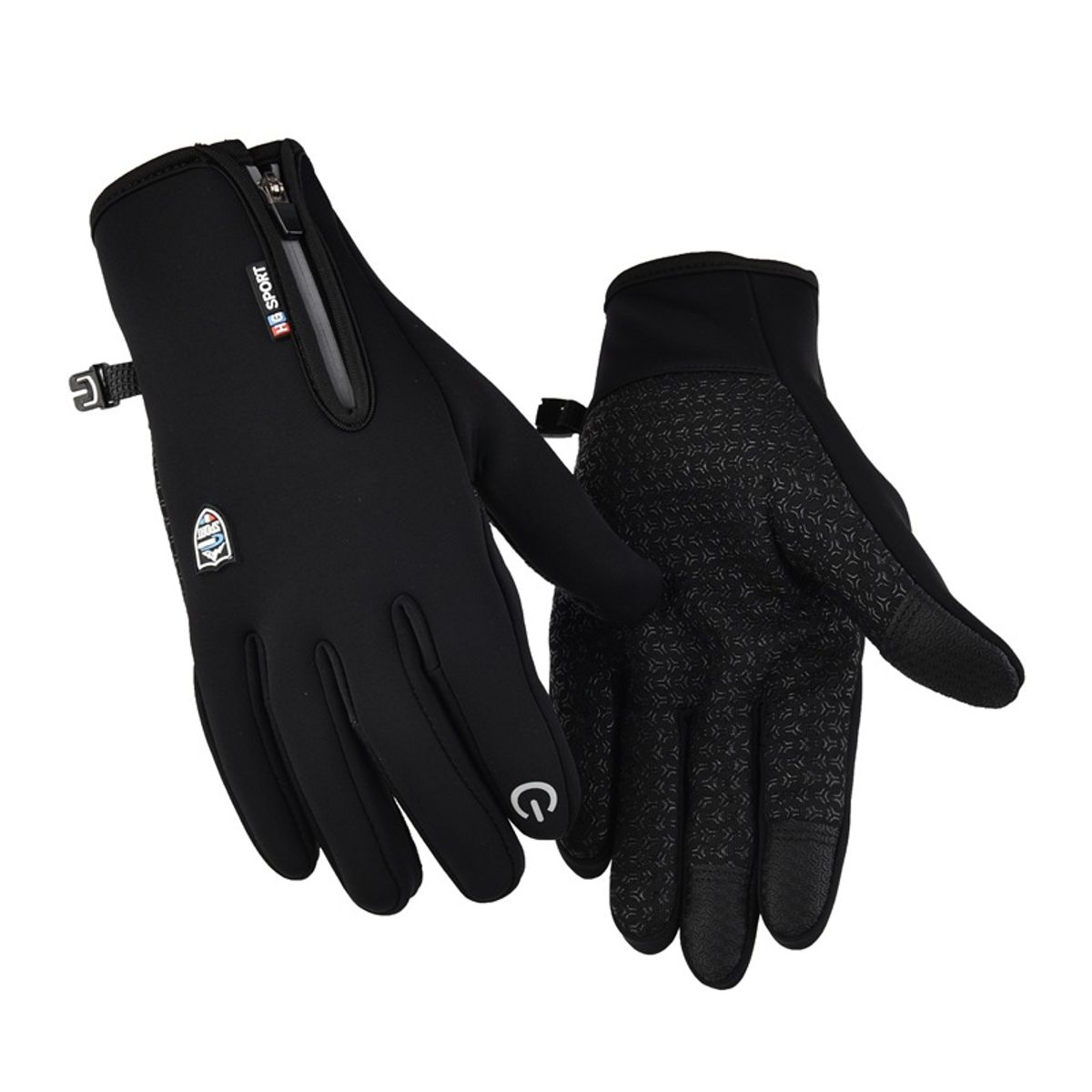 BLWOENS - Guantes de abrigo de invierno para mujeres - Negro