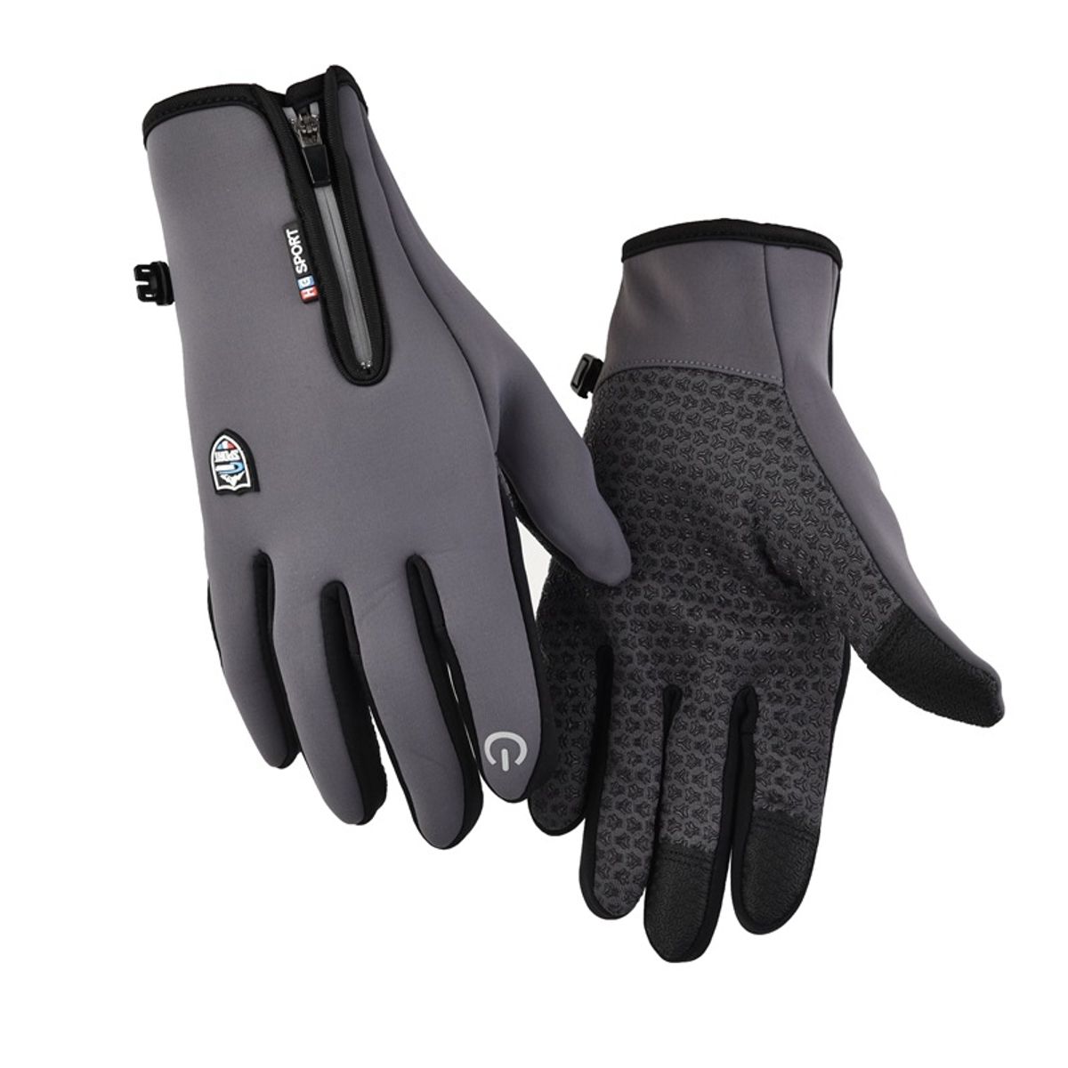 BLWOENS - Guantes de abrigo de invierno para mujeres - Gris