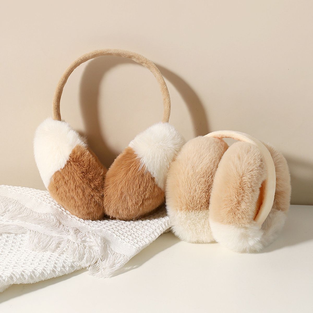 BLWOENS - Orejeras para mujeres cálidas en invierno - Rojo