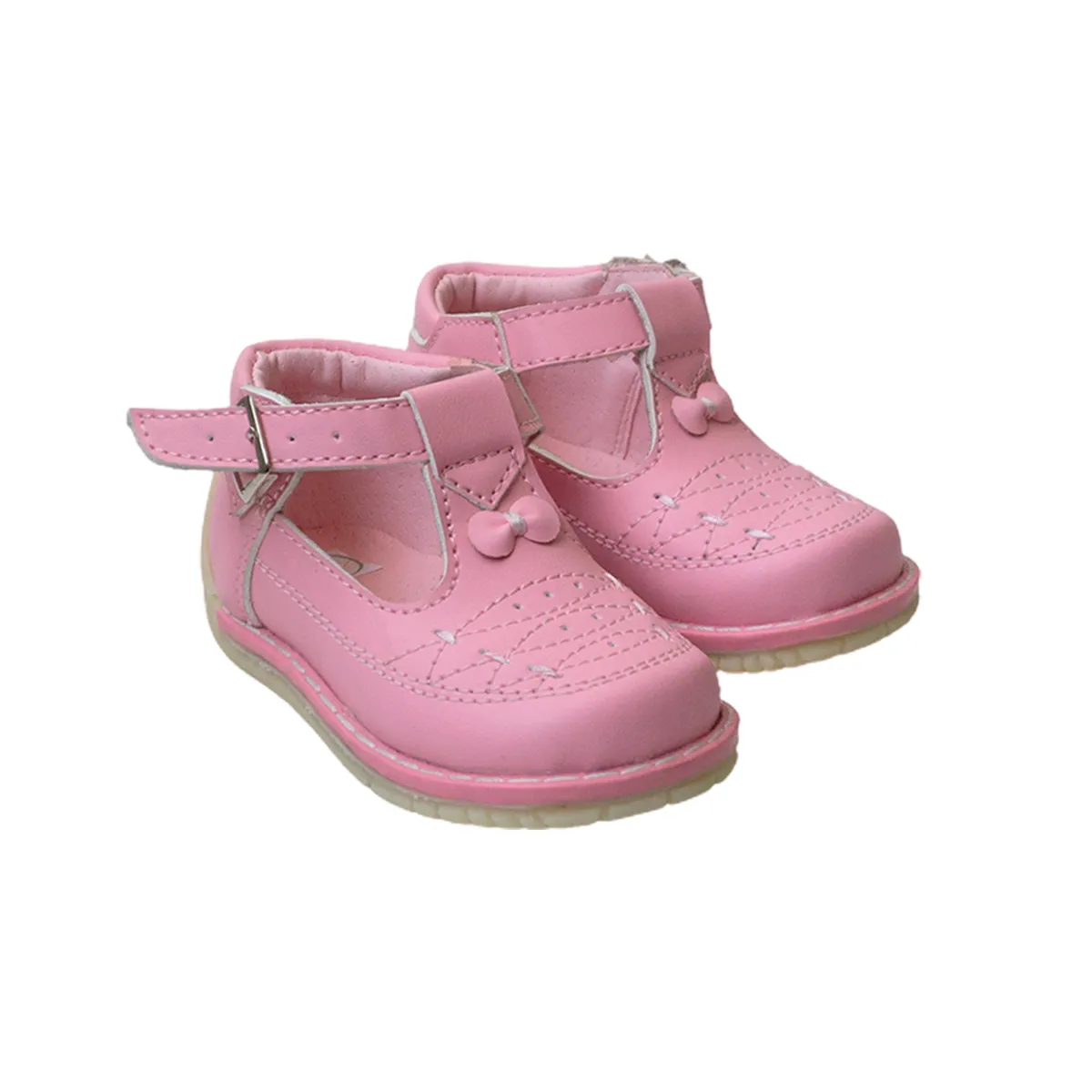 GENERICO - CALZADO CUERO NIÑA SOÑADORA ROSADO