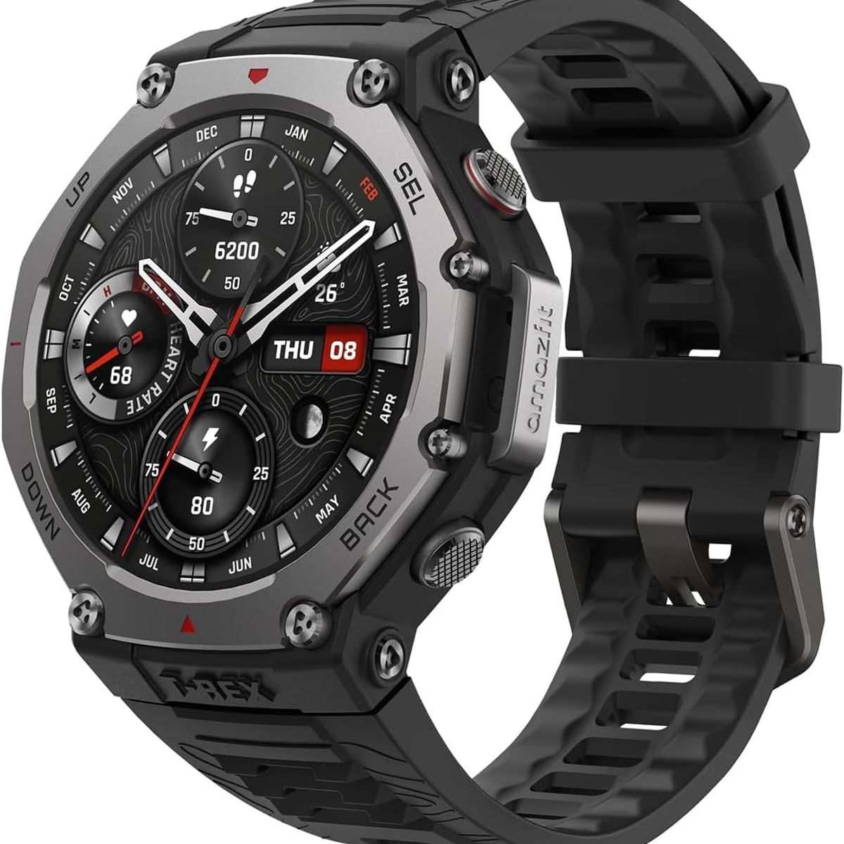 AMAZFIT - Reloj inteligente Amazfit T-Rex 3  - Negro