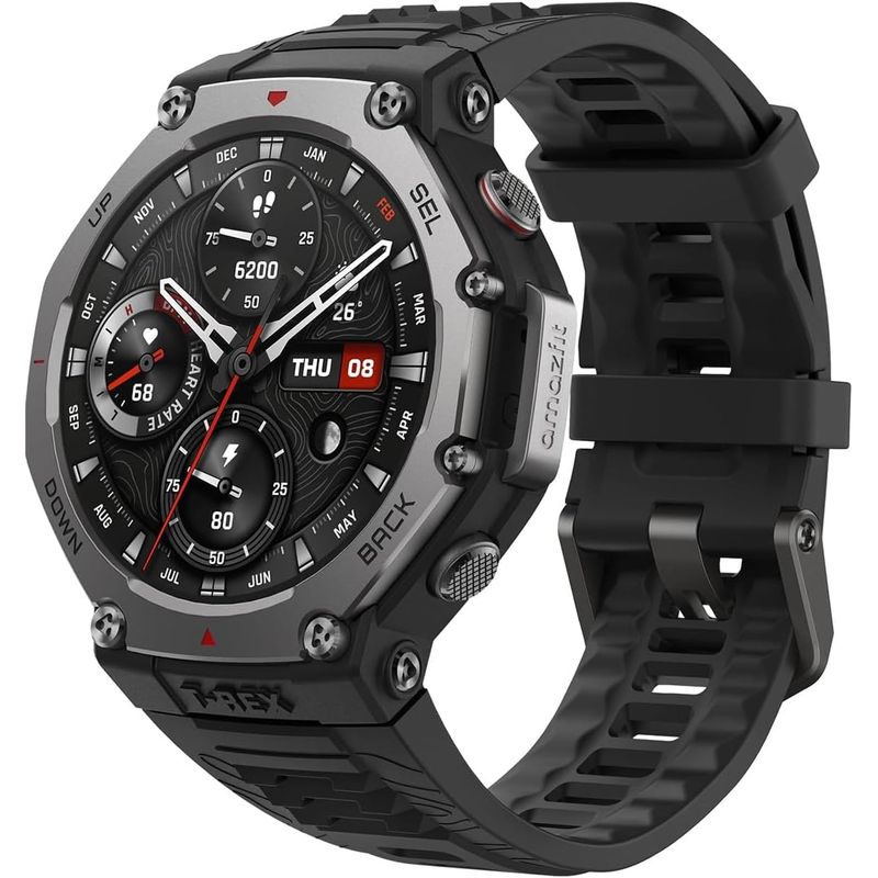 AMAZFIT - Reloj inteligente Amazfit T-Rex 3  - Negro