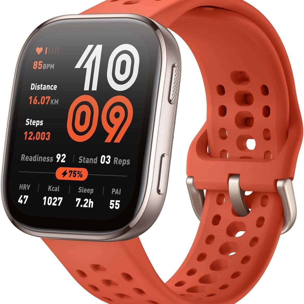 AMAZFIT - Reloj inteligente Amazfit Bip 6  - Rojo