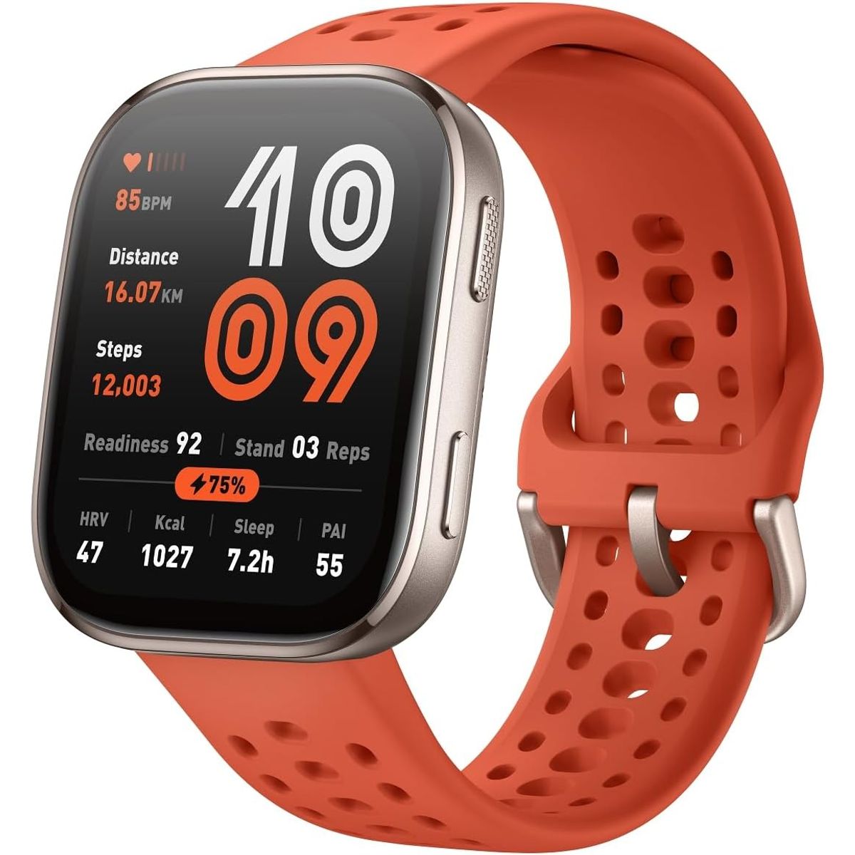 AMAZFIT - Reloj inteligente Amazfit Bip 6  - Rojo