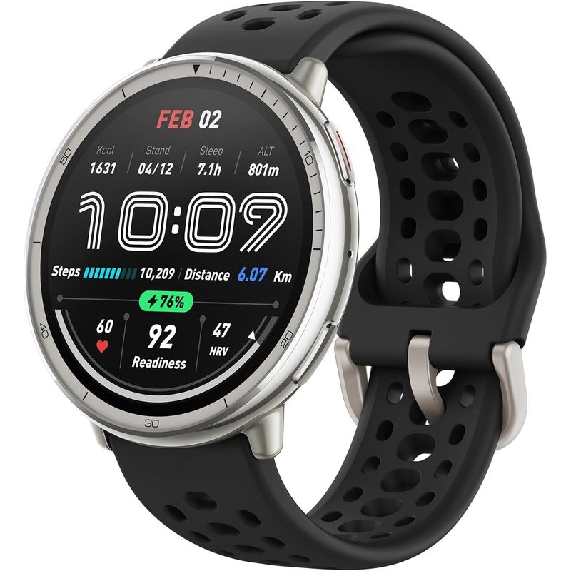 AMAZFIT - Reloj inteligente Amazfit Active 2 - Silicona negra