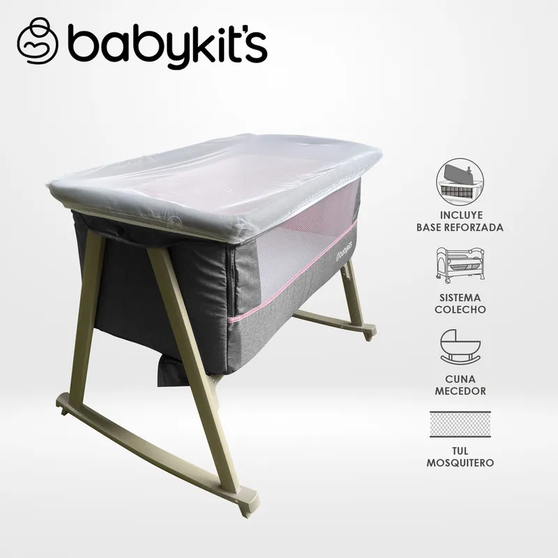 BABY KITS - Cuna Colecho DyR Baby Kits Rosado