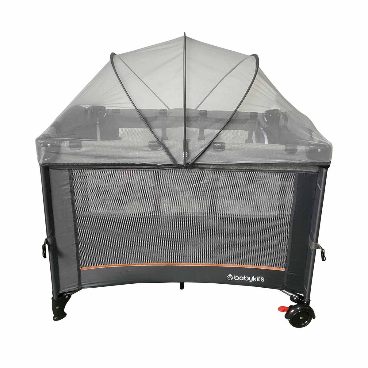 BABY KITS - Cuna Corral Baby Colecho Gris