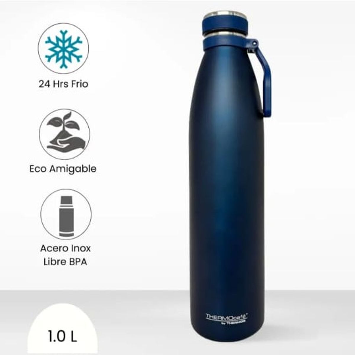 THERMOS - Tomatodo Térmico de Acero Inoxidable Moray 1000ml AZUL
