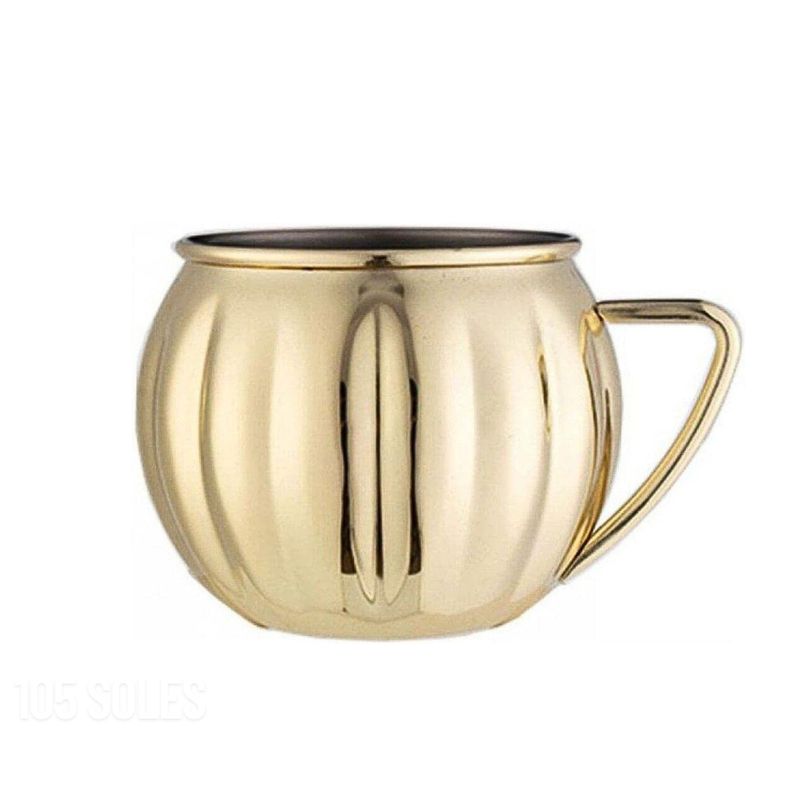 GENERICO - Taza de cobre Moscow Mule modelo calabaza