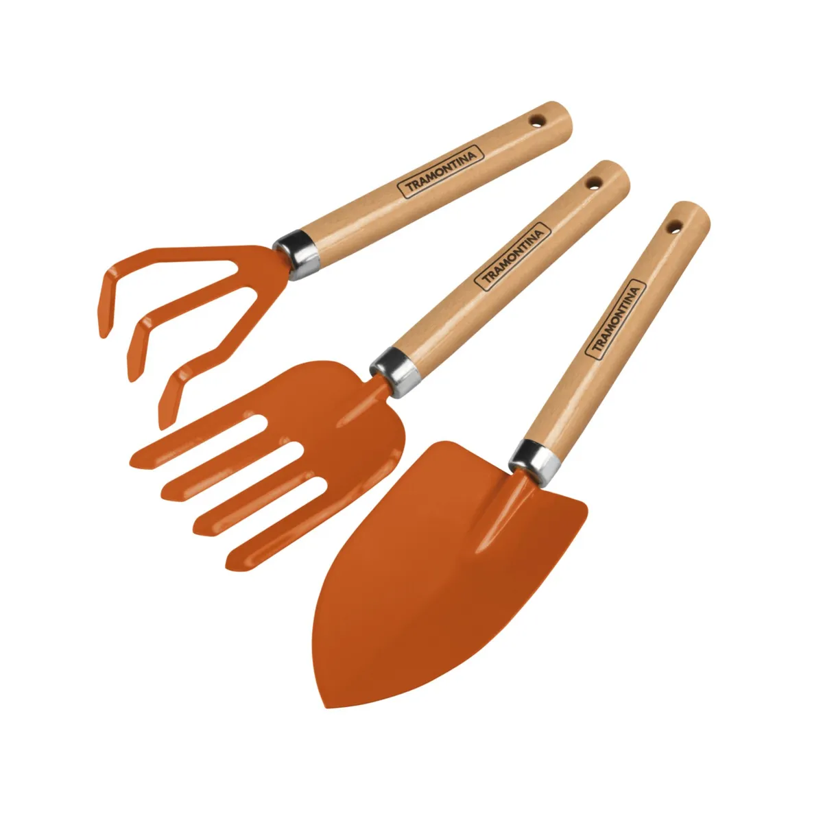 TRAMONTINA - Herramientas para jardín 3 piezas - Tramontina