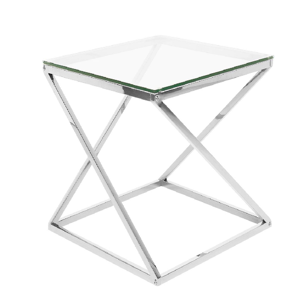 GENERICO - Mesa Centro VITAG Acero Inoxidable