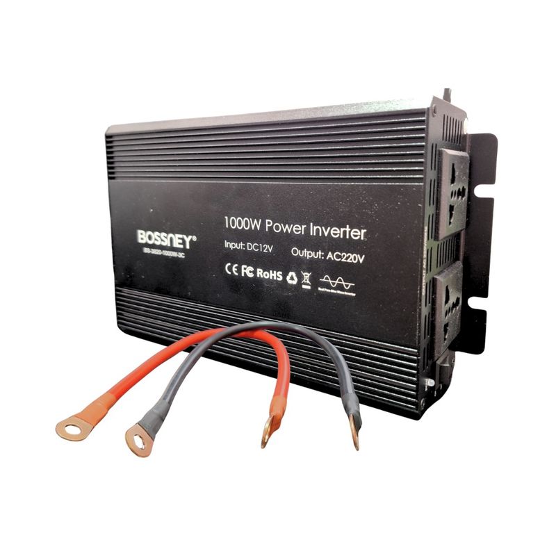 GENERICO - Inversor de Corriente 1000W 12220V Bossney