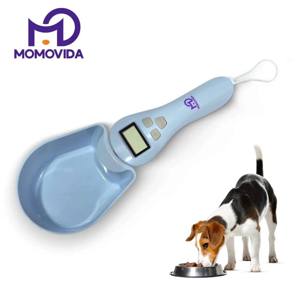 MOMOVIDA - Cuchara Balanza de Croquetas Para Mascotas Momovida PF-2