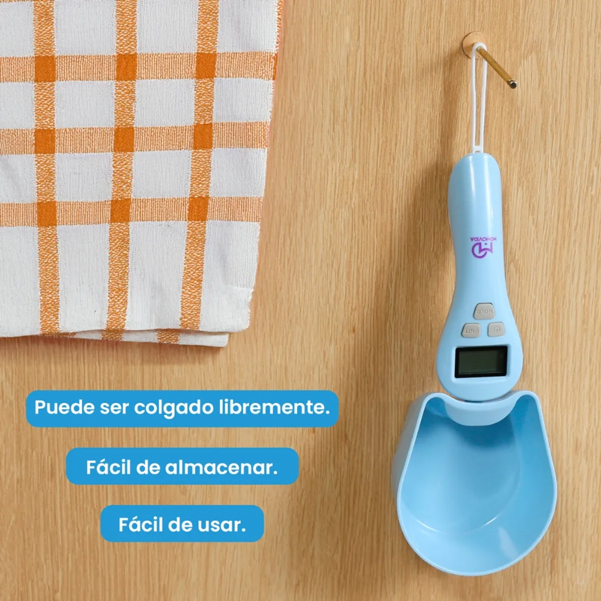 MOMOVIDA - Cuchara Balanza de Croquetas Para Mascotas Momovida PF-2