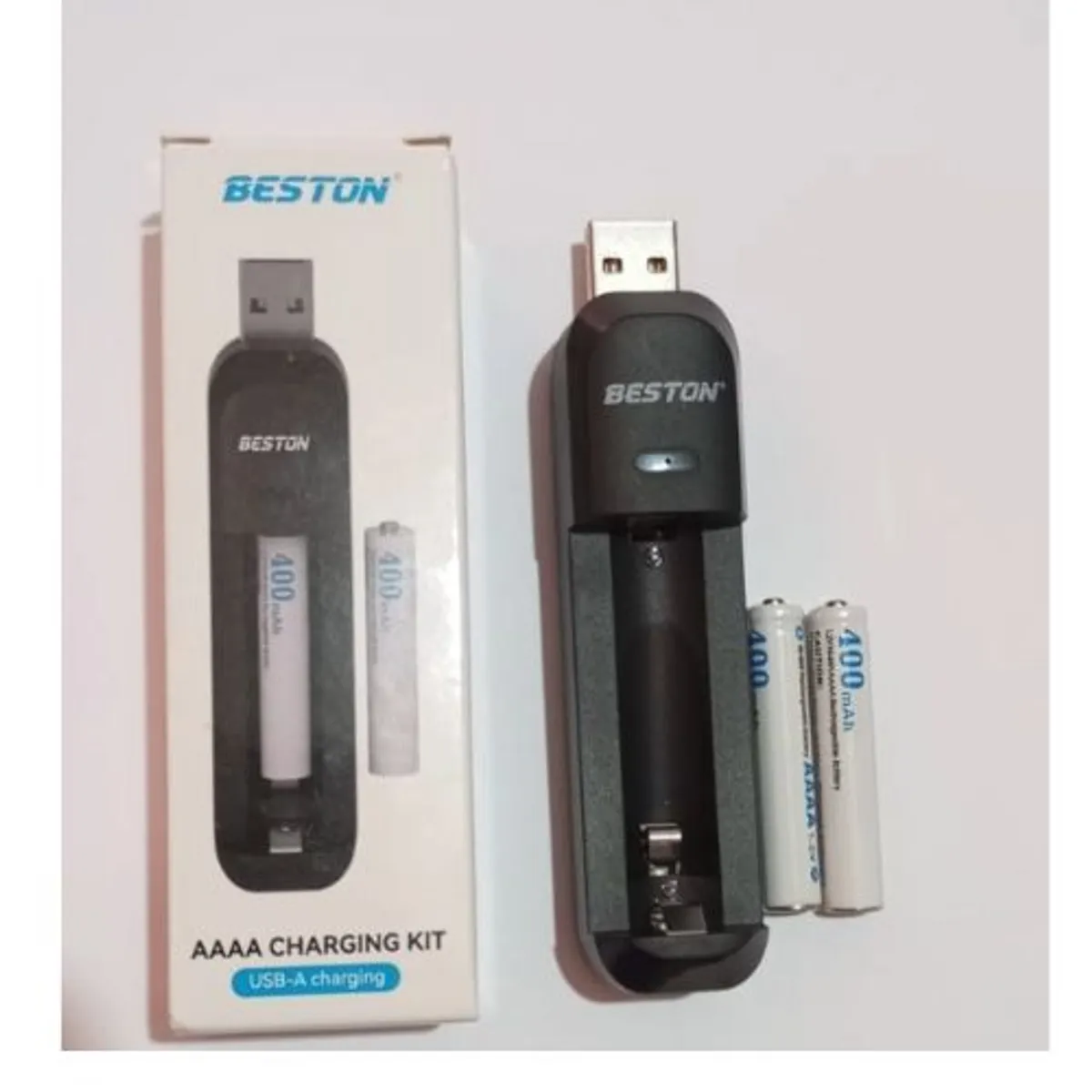 BESTON - BESTON C8018B 2PCS Ni-MH AAAA BATERIA USB CARGADOR