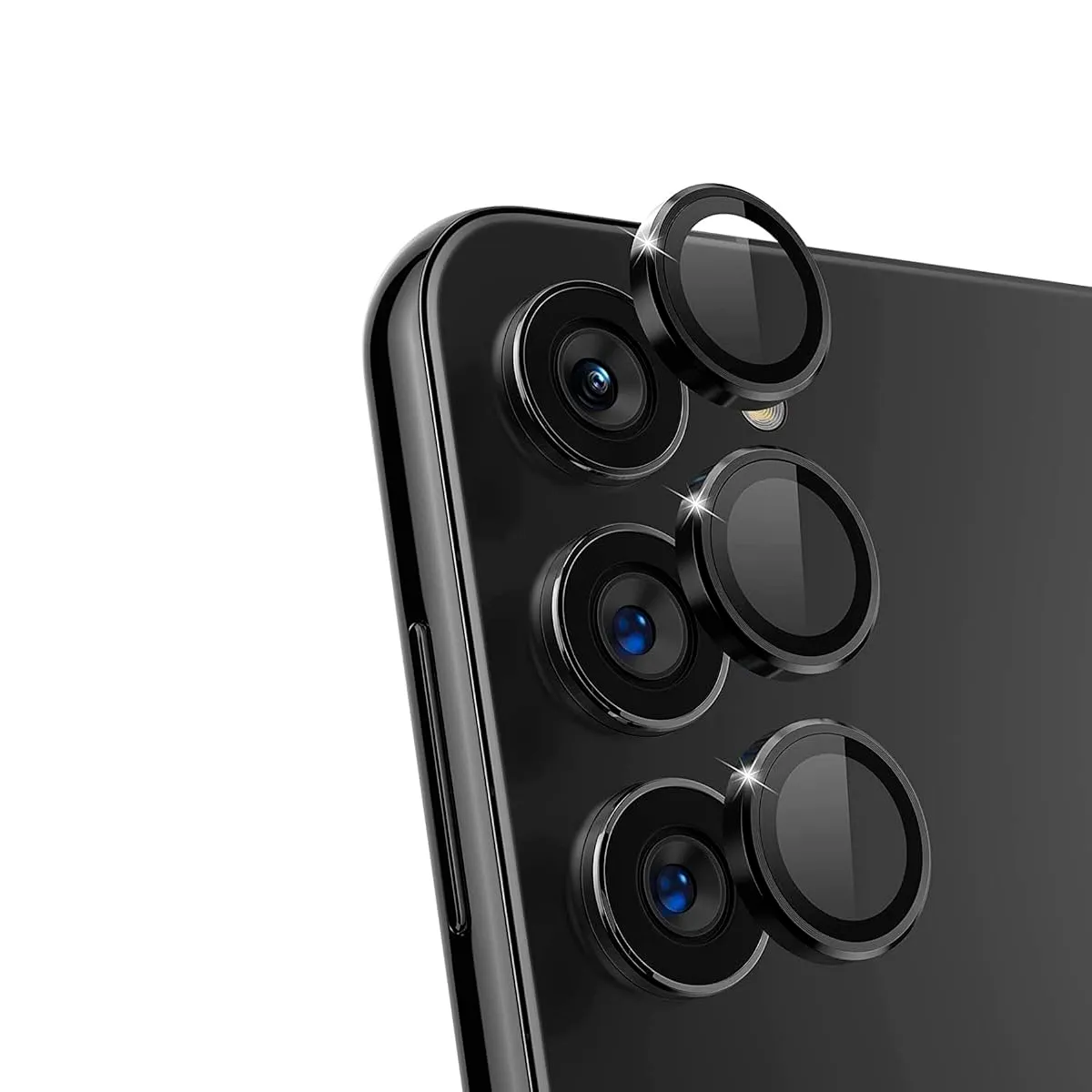 GENERICO - Protector de Lente Glass Individual Compatible con Galaxy A14 Negro