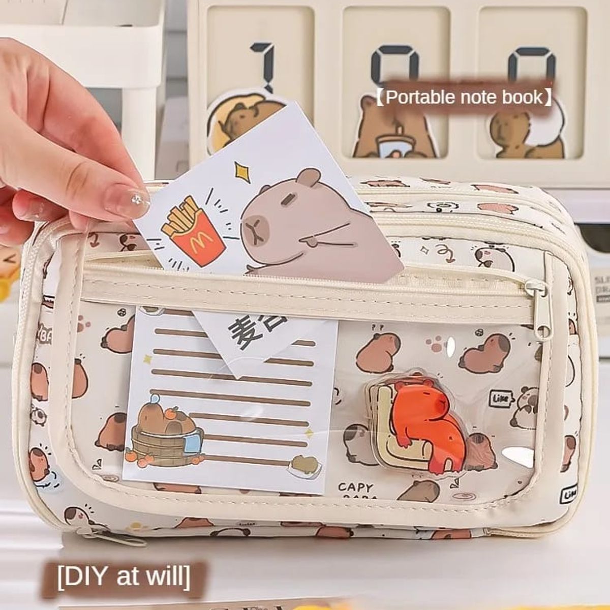 GENERICO - ESTUCHE - CARTUCHERA CAPIBARA