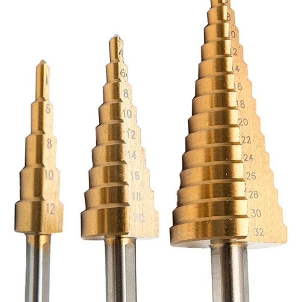 KAMASA - Juego De Brocas Escalonada Kamasa 3Pzs KM1576