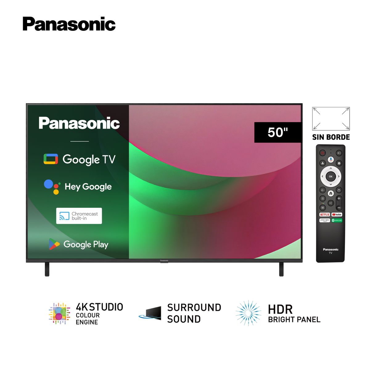 PANASONIC - Televisor 50 Led 4K Panasonic TC-50NX700P