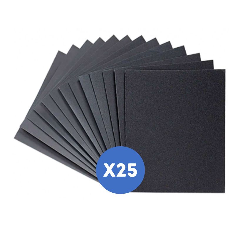 NORTON - Lija de Fierro GR60 Pack 25 NORTON